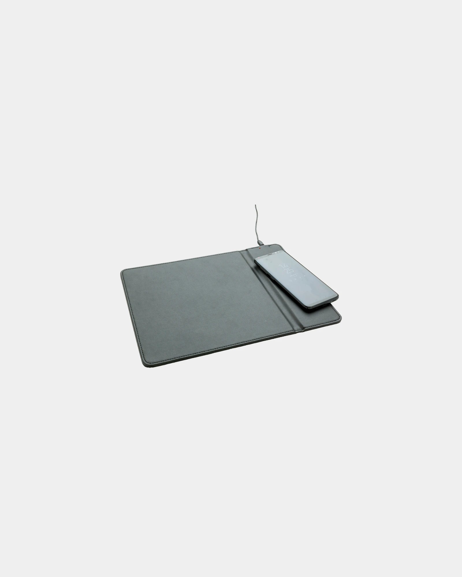 Tapis de souris PU avec chargeur induction 5W à personnaliser